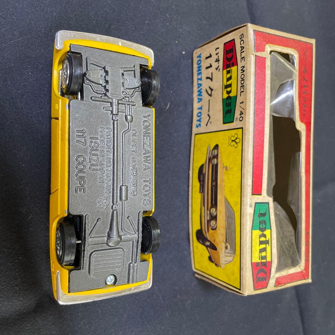 ミニカー　いすゞ117クーペ　YONEZAWA TOYS 日本製