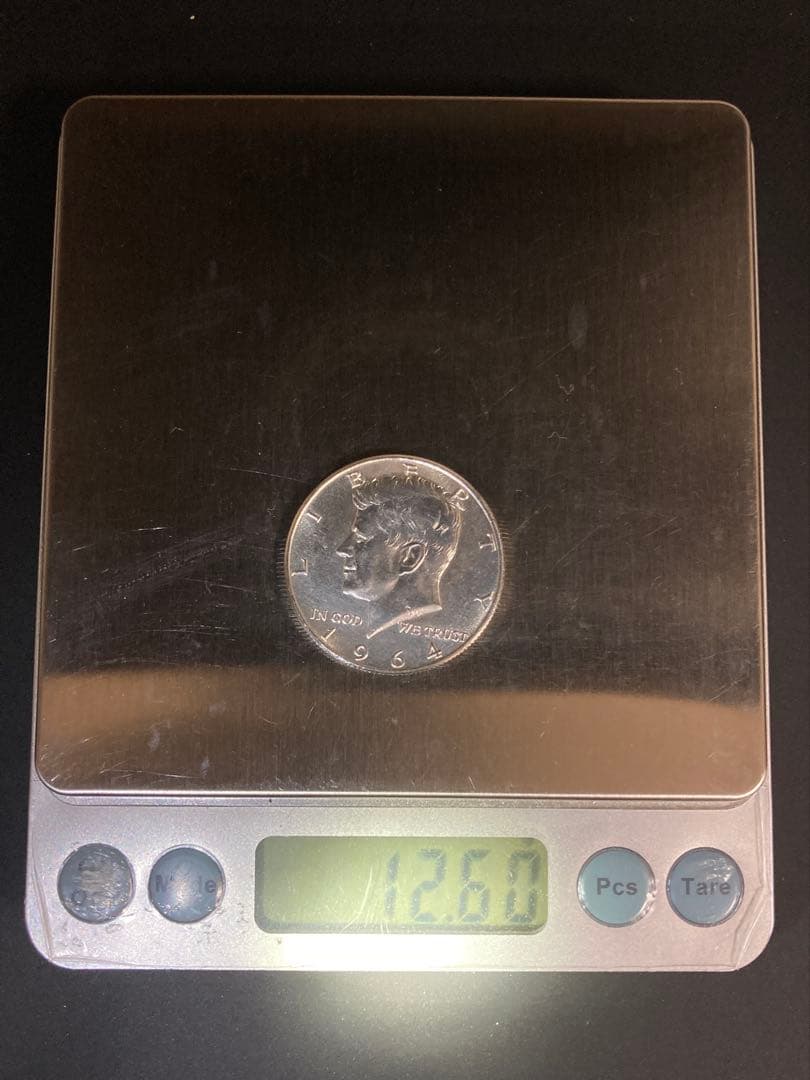 《アメリカ》ケネディハーフダラー銀貨3枚まとめて［2］