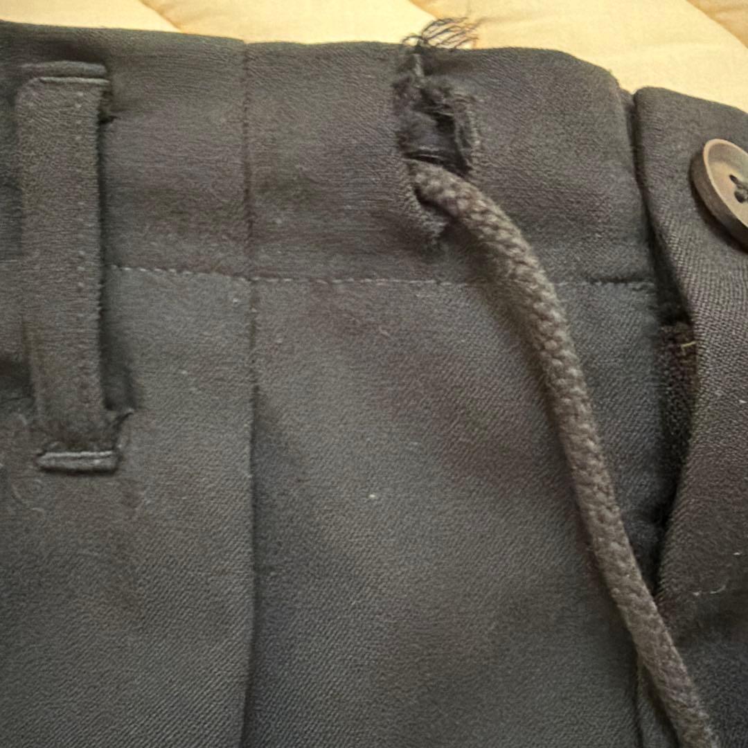 yohji yamamoto poor homme バルーンパンツ　ウールギャバ