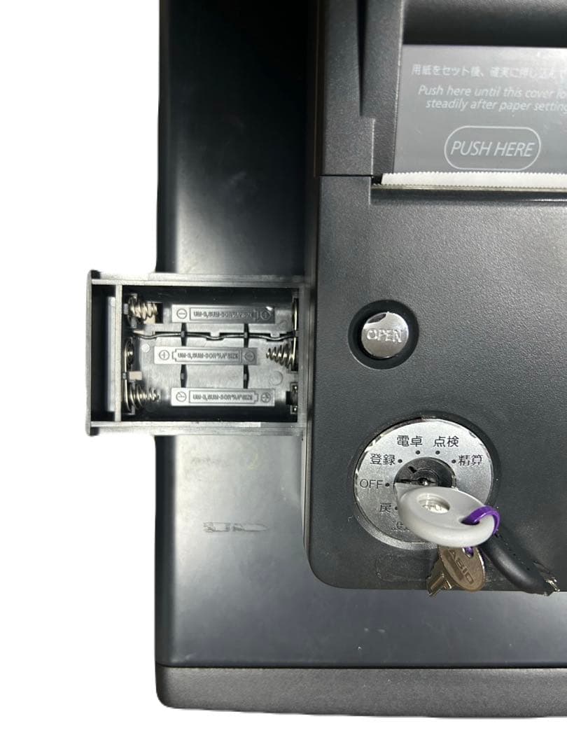 CASIO NL-300 電子レジスター　ブラック