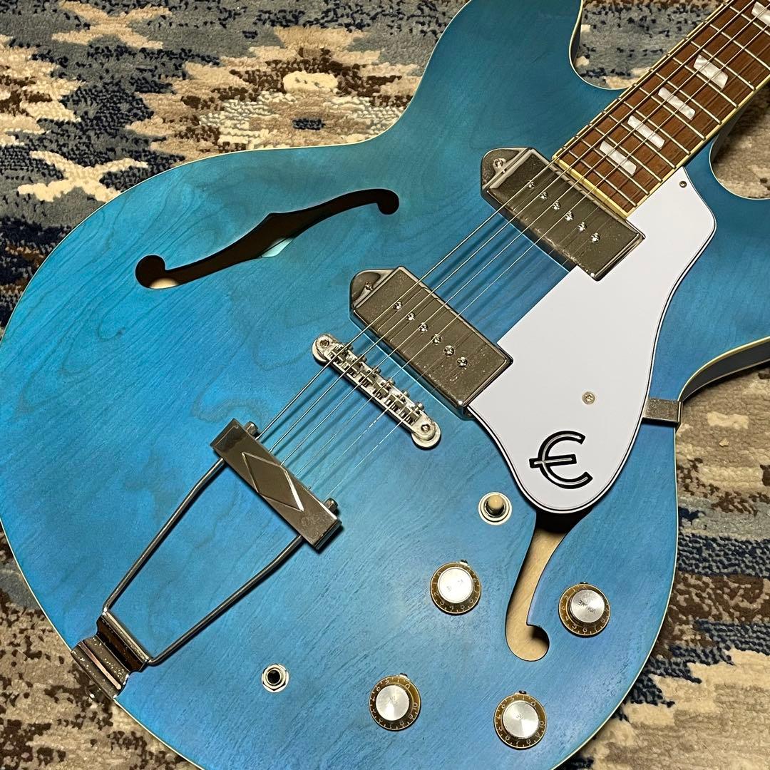 Epiphone Casino Worn Blue Denim エピフォンカジノ