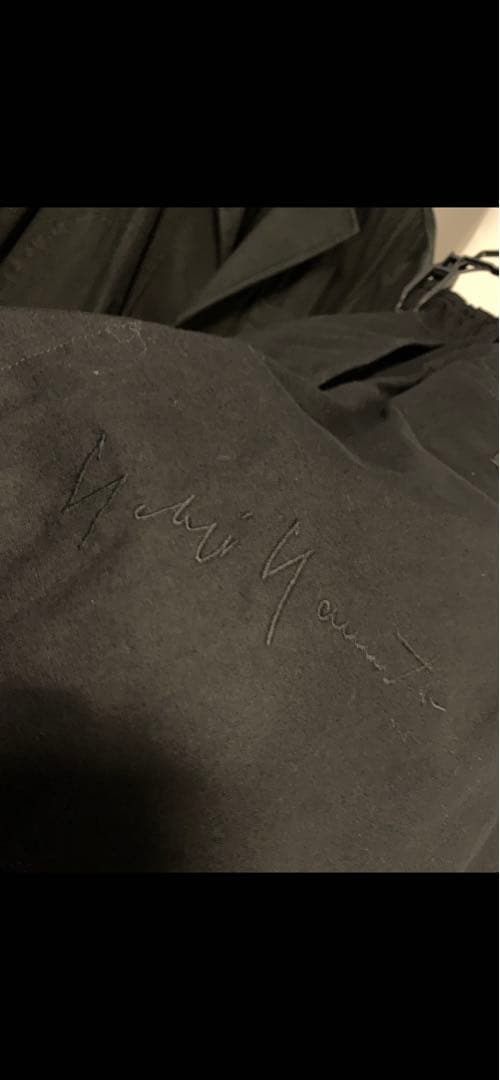 ヨウジヤマモト YohjiYamamoto カラスパンツ　ブラックスキャンダル