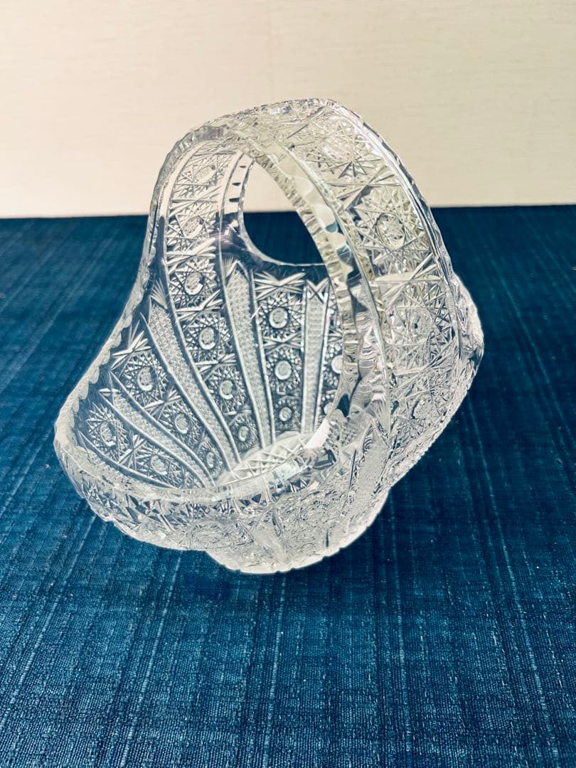 ボヘミアングラス　バスケット