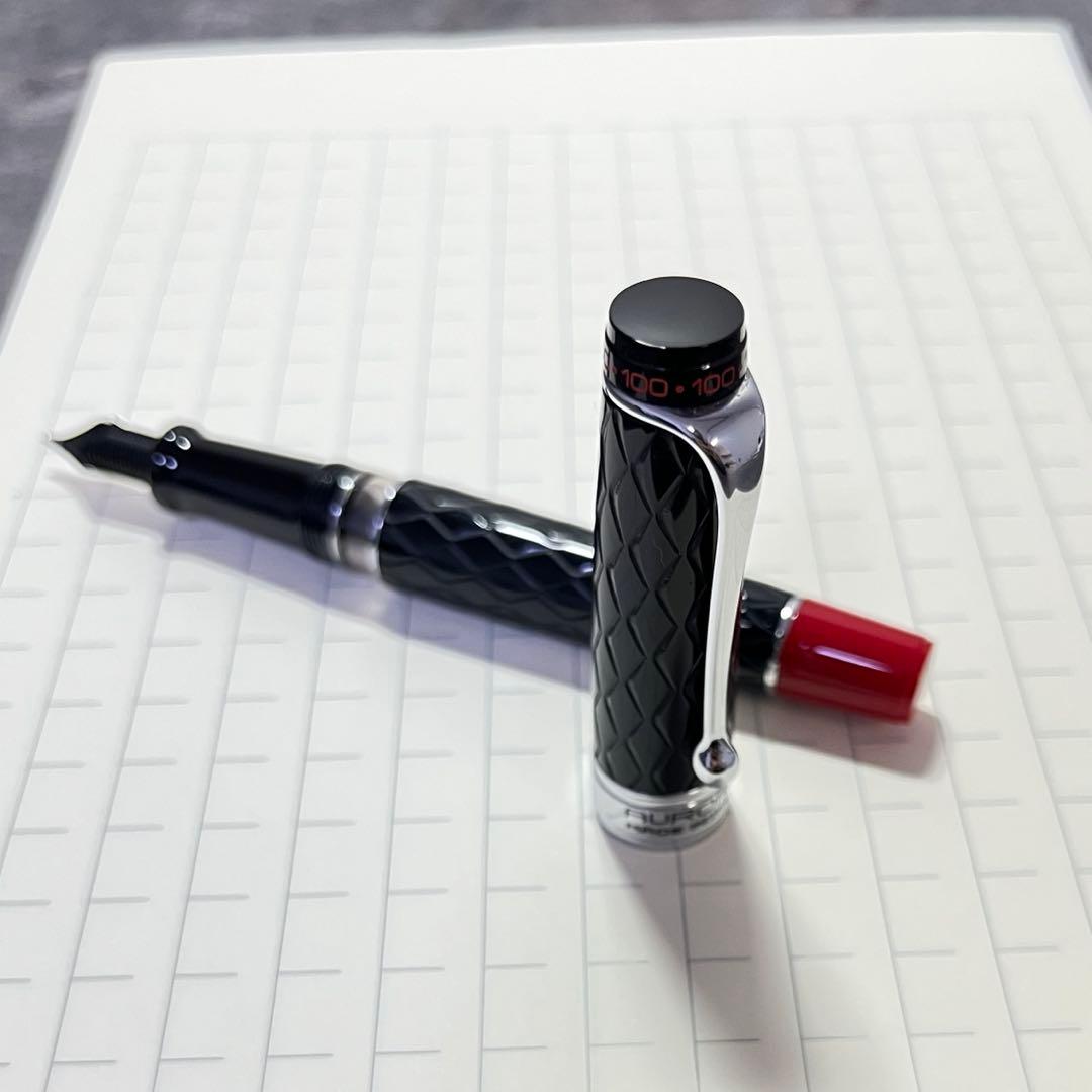 アウロラ オプティマ 100周年記念限定万年筆 CENTOチェント 字幅M