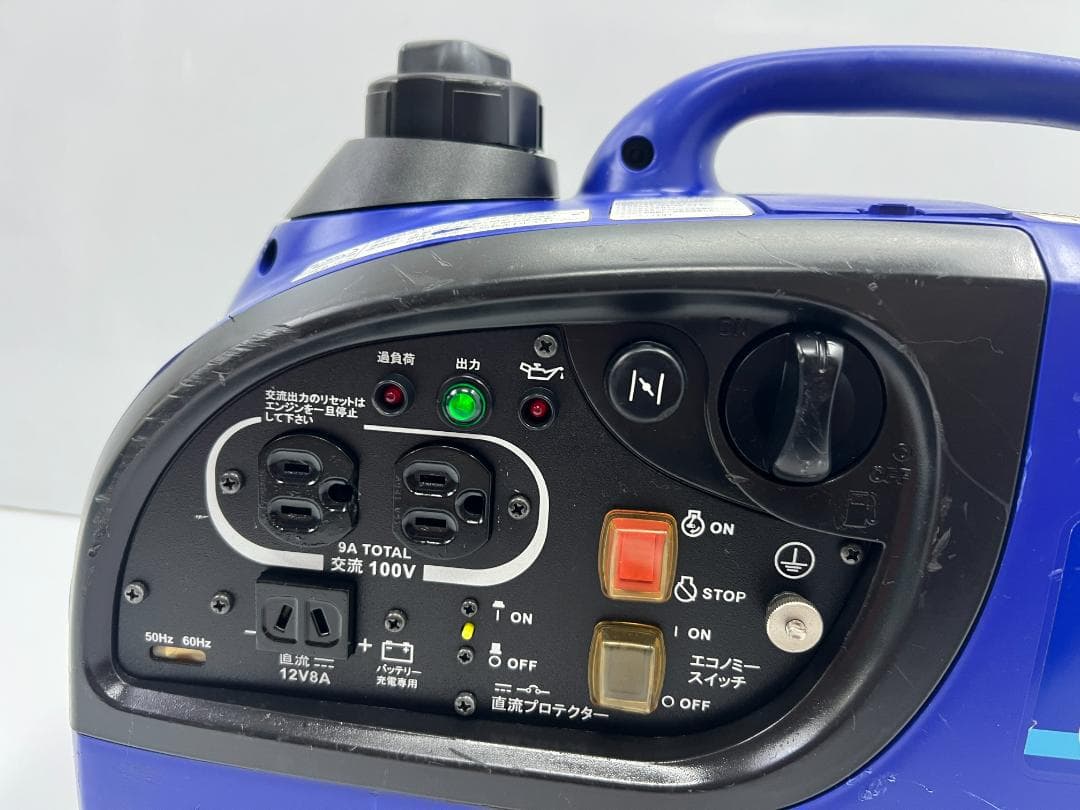 YANMAR ヤンマー インバーター発電機 G900IS 動作良好 ♪ 8111