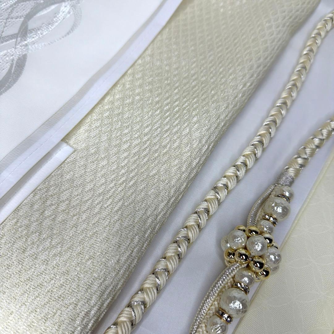 新品　振袖用　2026年最新モデル　帯締め　帯揚げ　半襟　重ね襟　セット