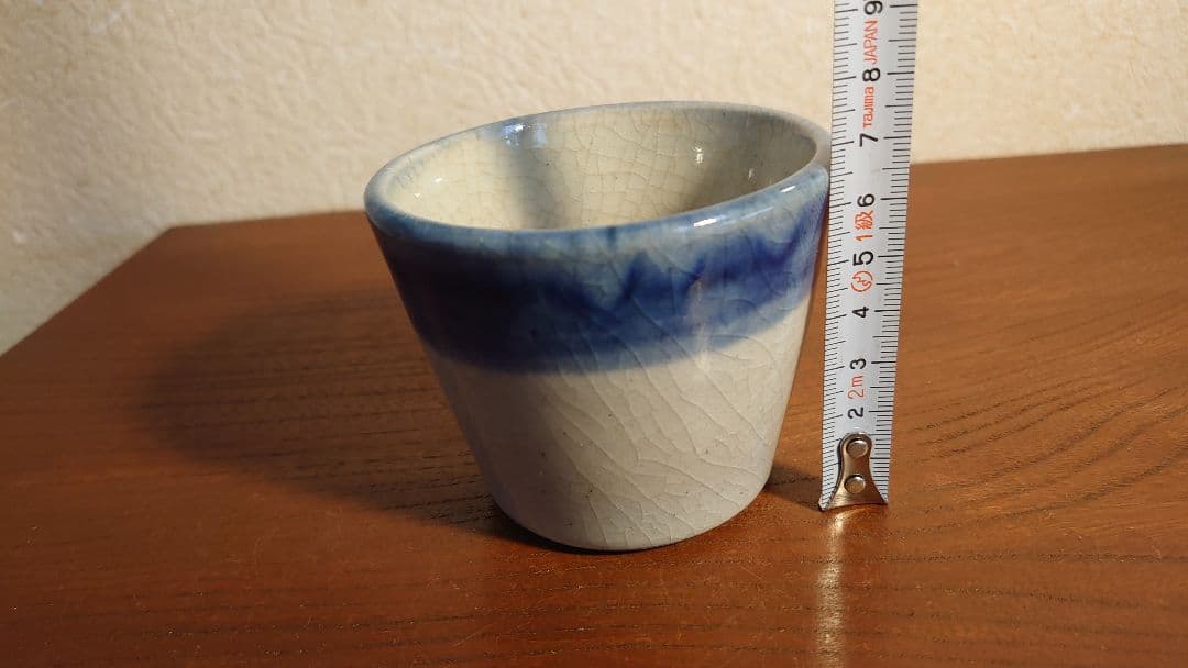 古九谷　古伊万里　九谷焼　染付　若杉窯　李朝　古玩　古染付　１客