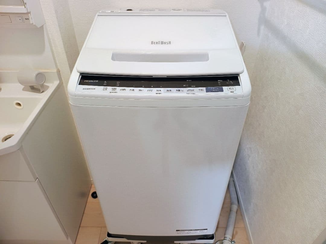日立 ビートウォッシュ 7kg　BW-V70E 2019年製【槽洗浄済み】