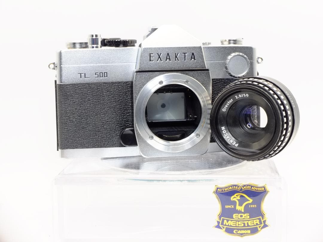 【実写確認整備品】EXAKTA TL500／Orestor50mmf2.8付