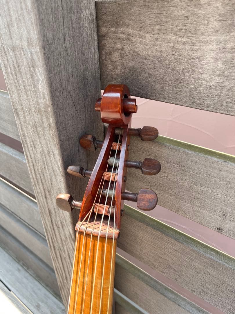 日本製　ヴィオラ ダ ガンバ 弓　ソフトケース付き