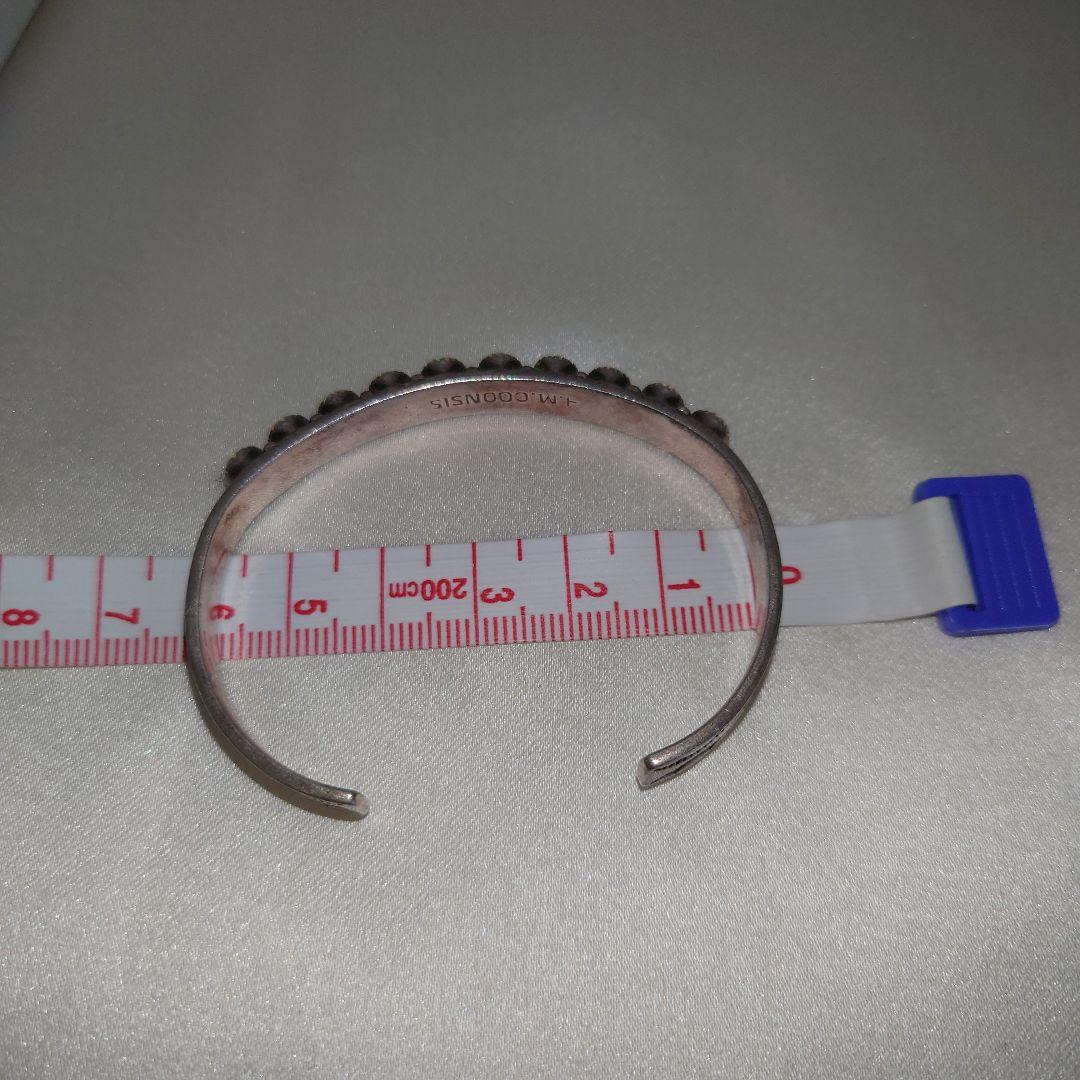 ズニ族 H.M COONSIS刻印あり シルバーバングル