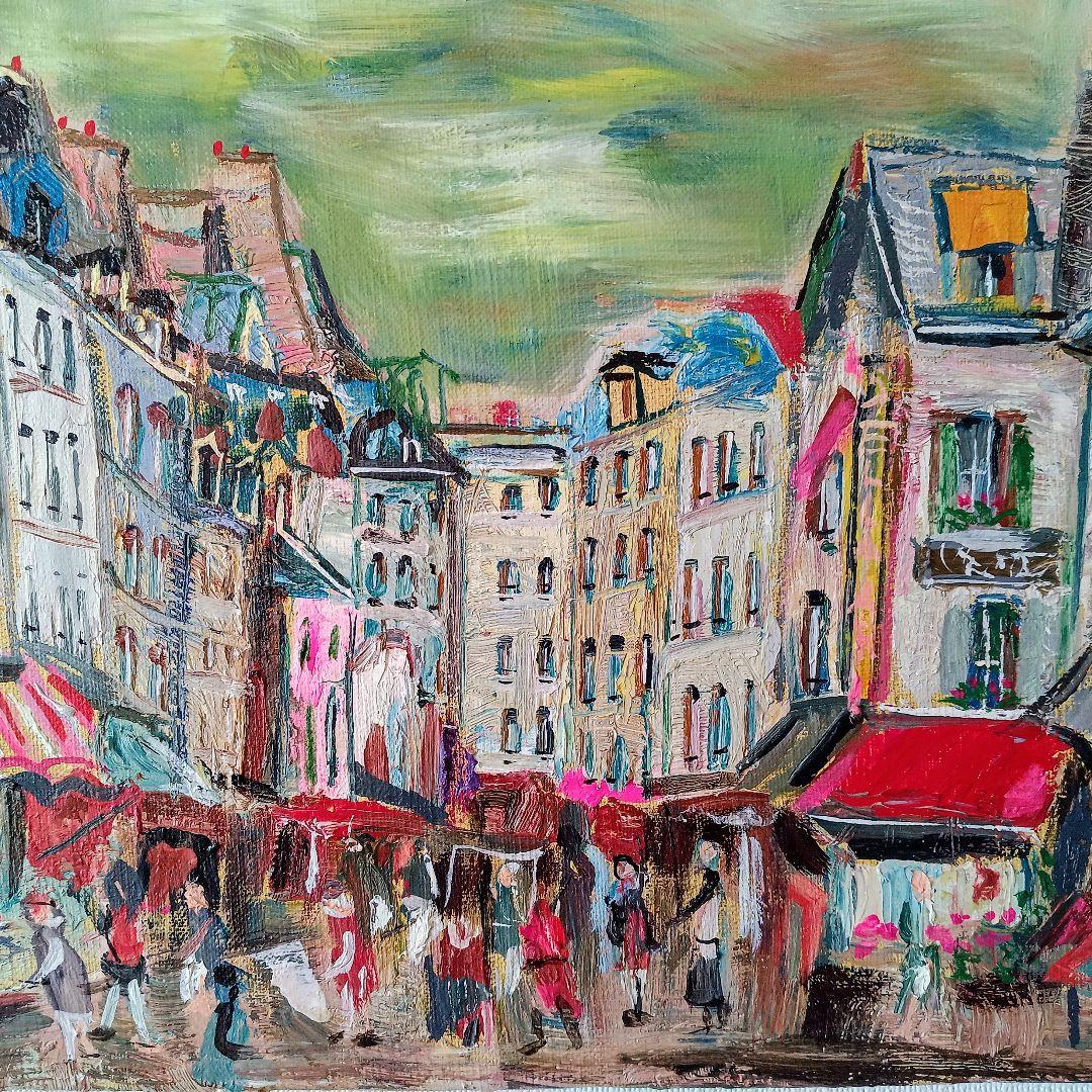 小澤勇寿郎　ムフタールの市場　豪華額装