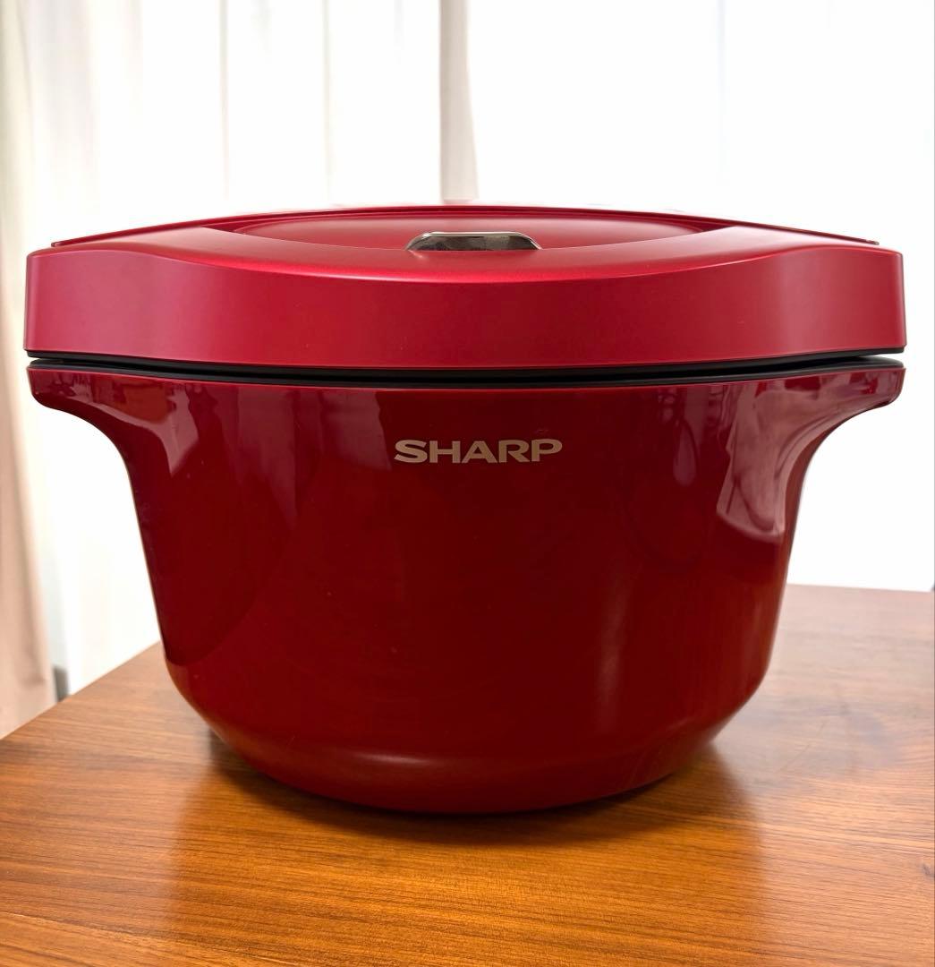 ヘルシオ ホットクックSHARP KN-HW24C-R