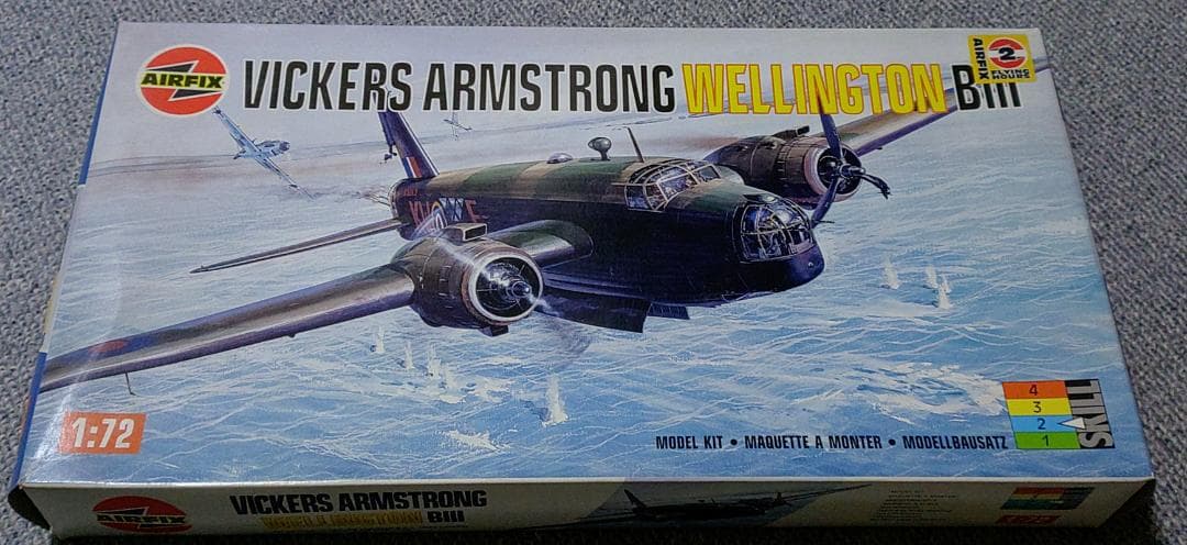 【廃番モデル】WWIIイギリス 微妙な爆撃機セット 1/72 ※分売不可