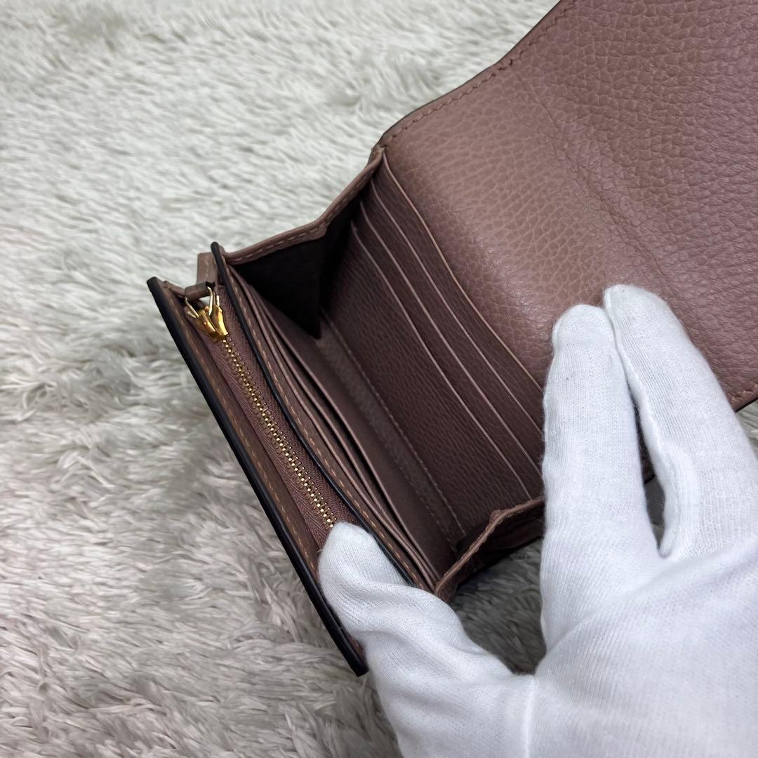 Somali GGマーモント GGスプリーム 二つ折り財布 PVC レザー