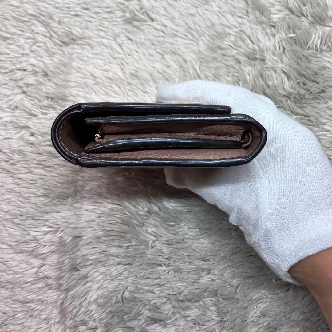 Somali GGマーモント GGスプリーム 二つ折り財布 PVC レザー