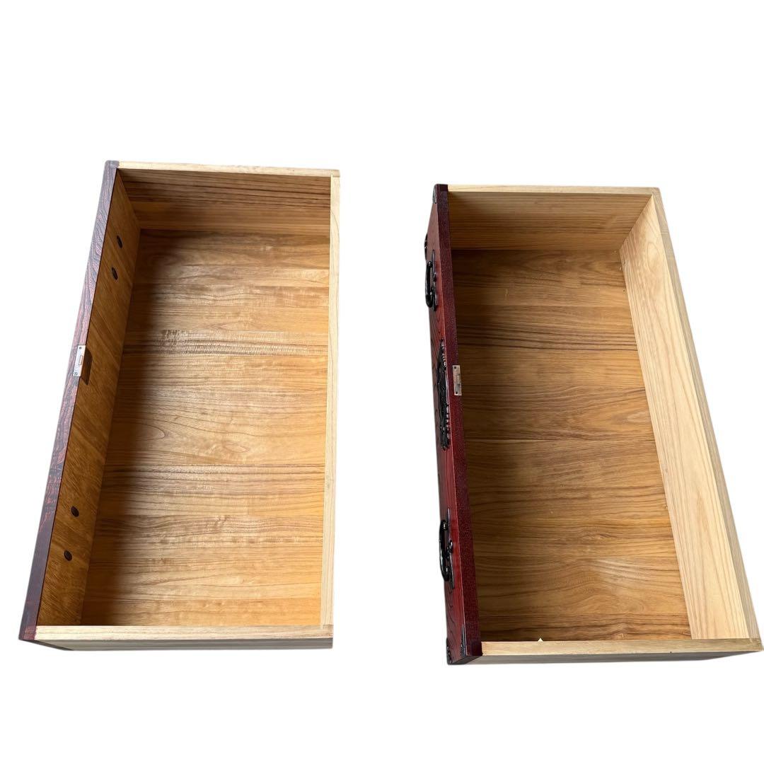 HR836 岩谷堂箪笥　4段4杯　鍵付き 南部鉄器　漆塗り最高級