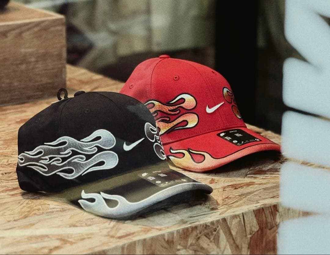 国内未発売☆NIKEフレイムクラブキャップ黒M/Lタグ付新品未開封品⭐︎ナイキ