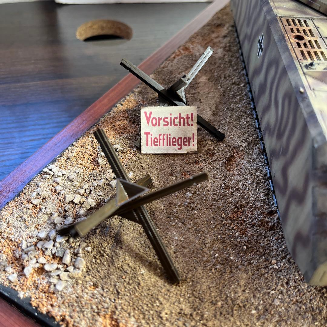 1/35 ドイツ軍　超重戦車マウス　ジオラマ