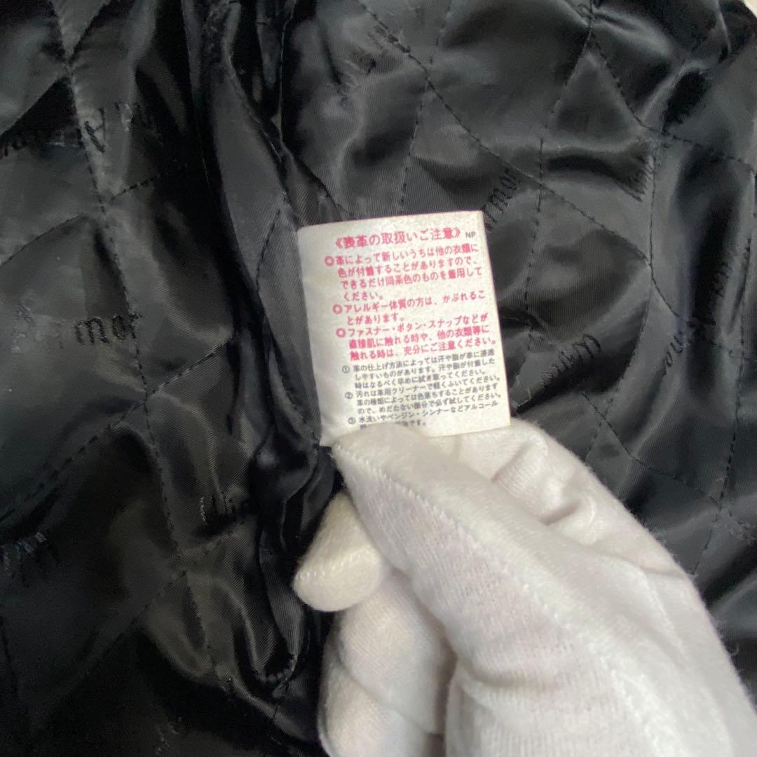 WindArmor ウィンドアーマー シングルライダース リアルレザー牛革 L