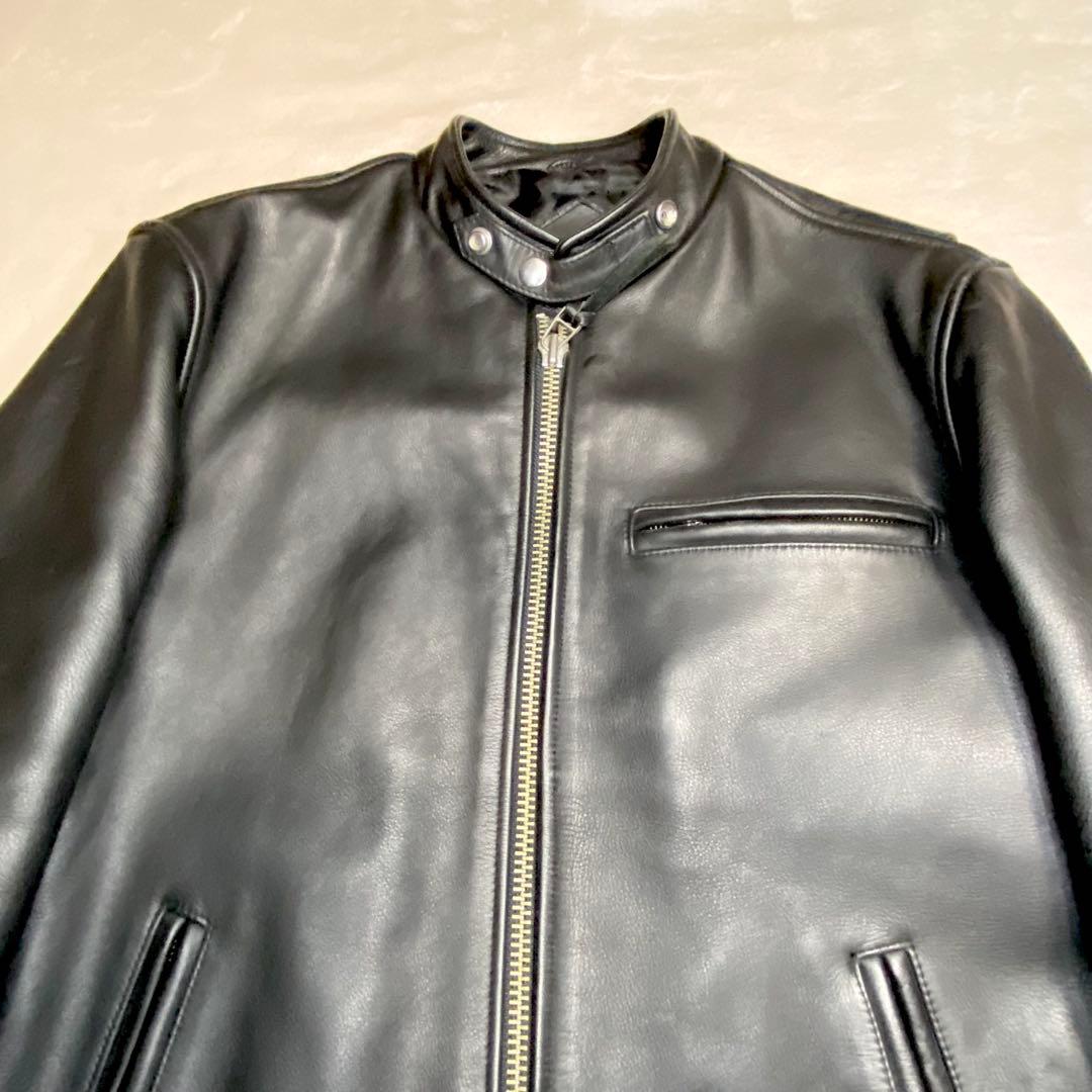 WindArmor ウィンドアーマー シングルライダース リアルレザー牛革 L