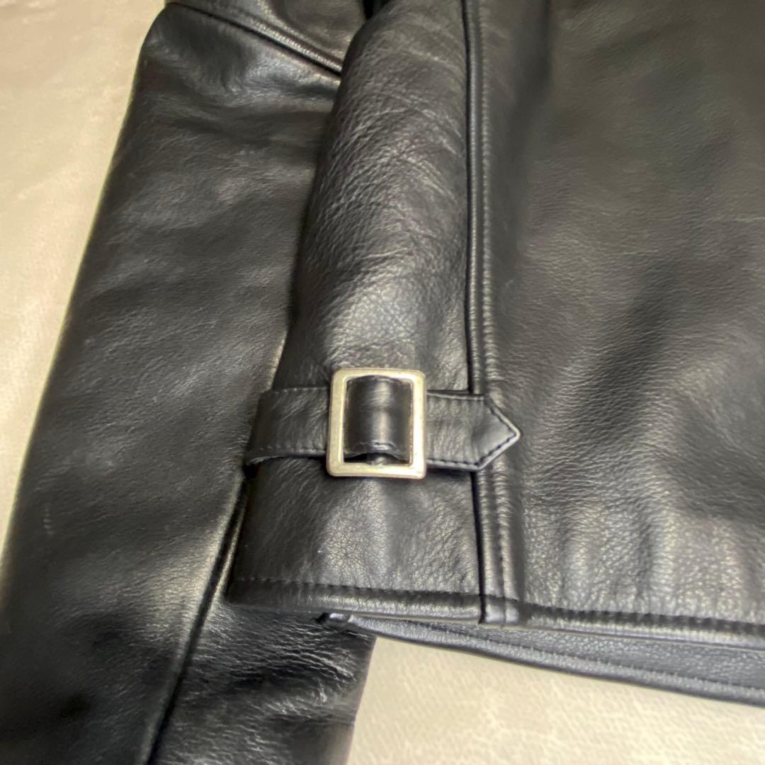 WindArmor ウィンドアーマー シングルライダース リアルレザー牛革 L