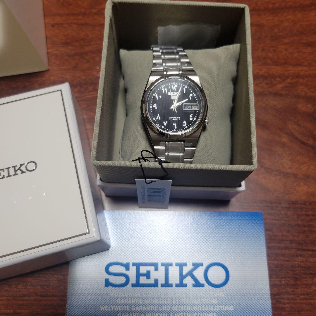 な*か様 SEIKO　SEIKO5　藤原ヒロシ　SNK063J5　アラビア　アラ