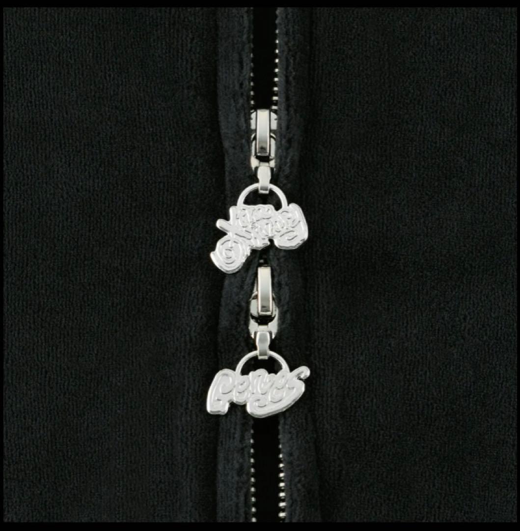 アイドル Velour Zip Hoodie Produced by XG