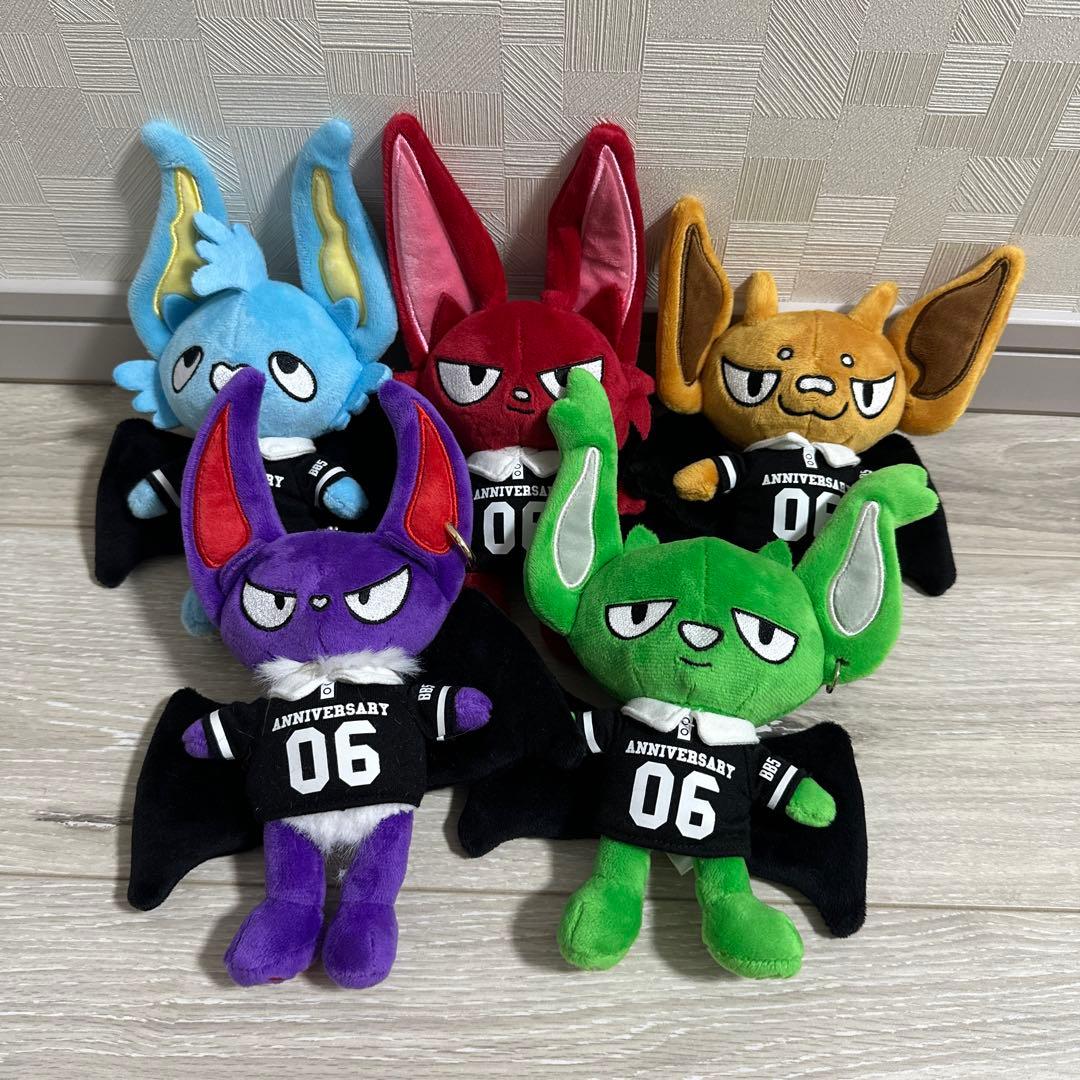 BB5 6周年ぬいぐるみ5体