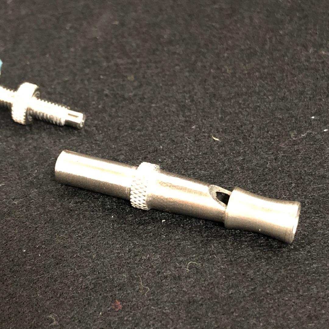 HERMES エルメス　犬笛　ドッグホイッスル　ブルージーン