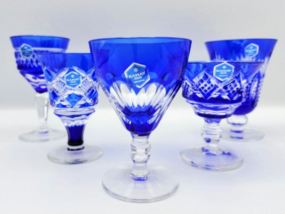 超希少品☆色被切子 グラスセット 最高級カット（切子 江戸切子 薩摩切子）