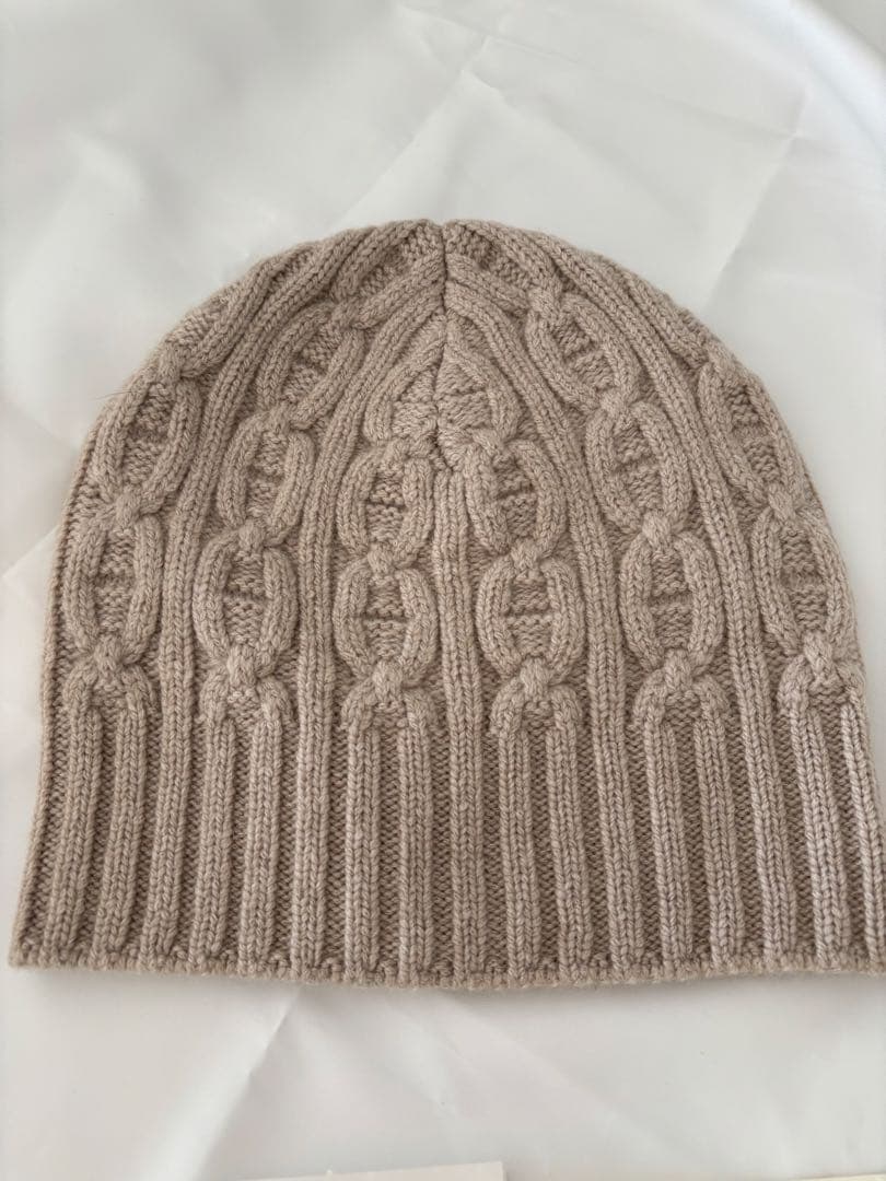 エルメス ニット帽子ユニセックス 新品 未使用品 購入後の試着なし商品