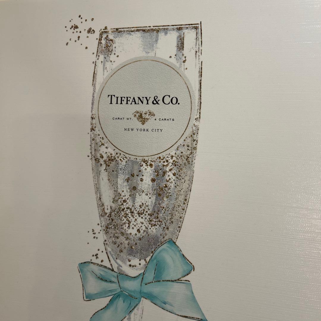 Tiffany & Co. シャンパングラス アート