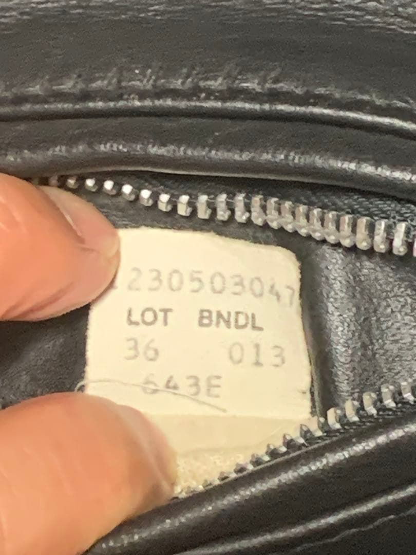 Schott シングルライダース レザージャケット 黒