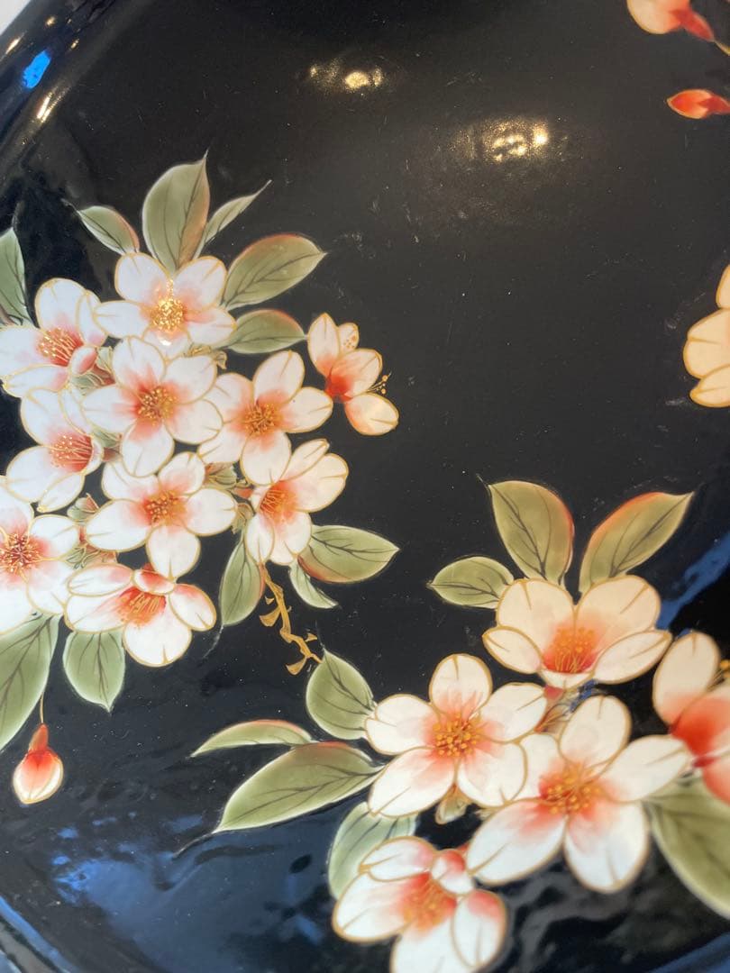 陶葊　陶あん　大鉢　桜