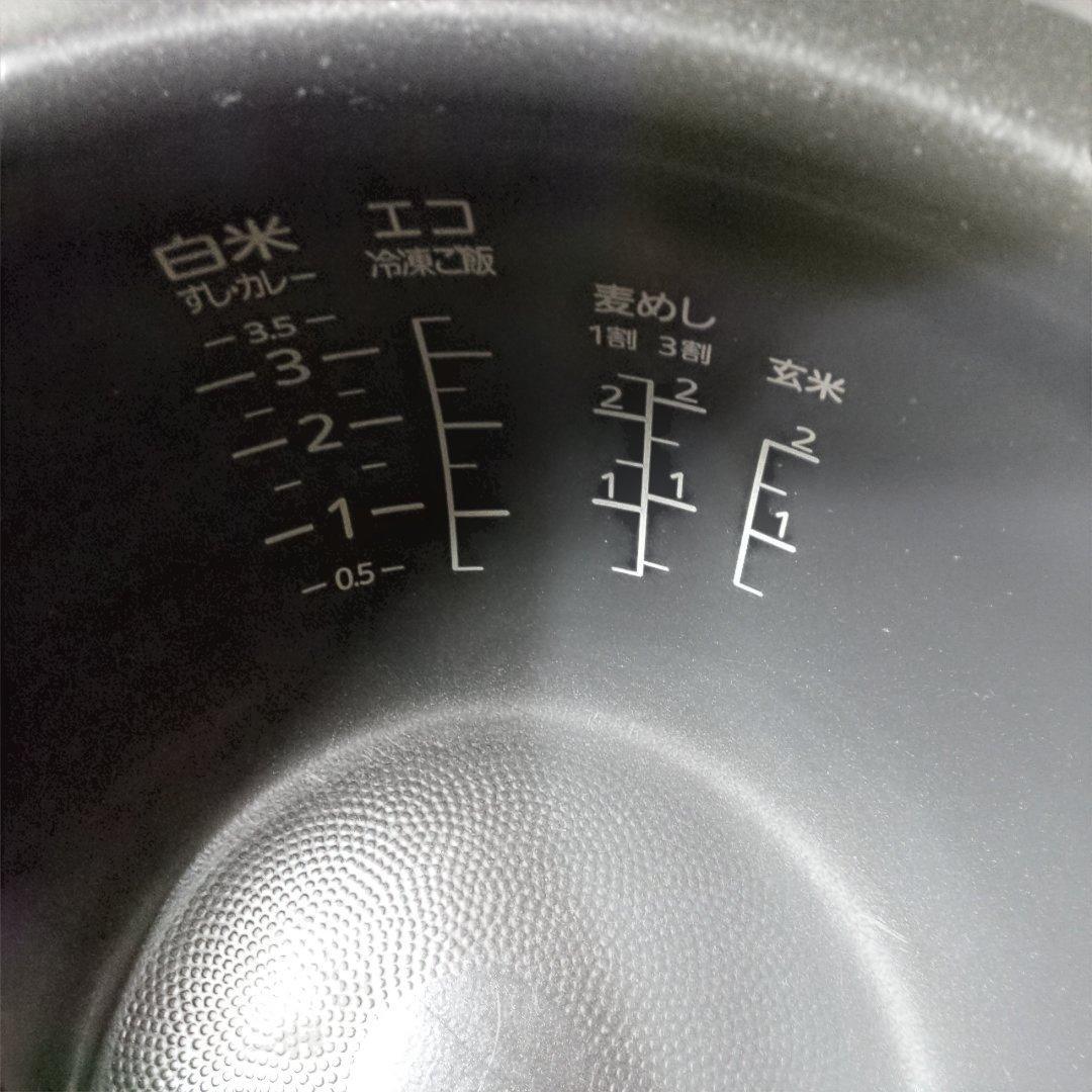 TIGER IH炊飯器 JPD-G06N ブラック 3.5合炊