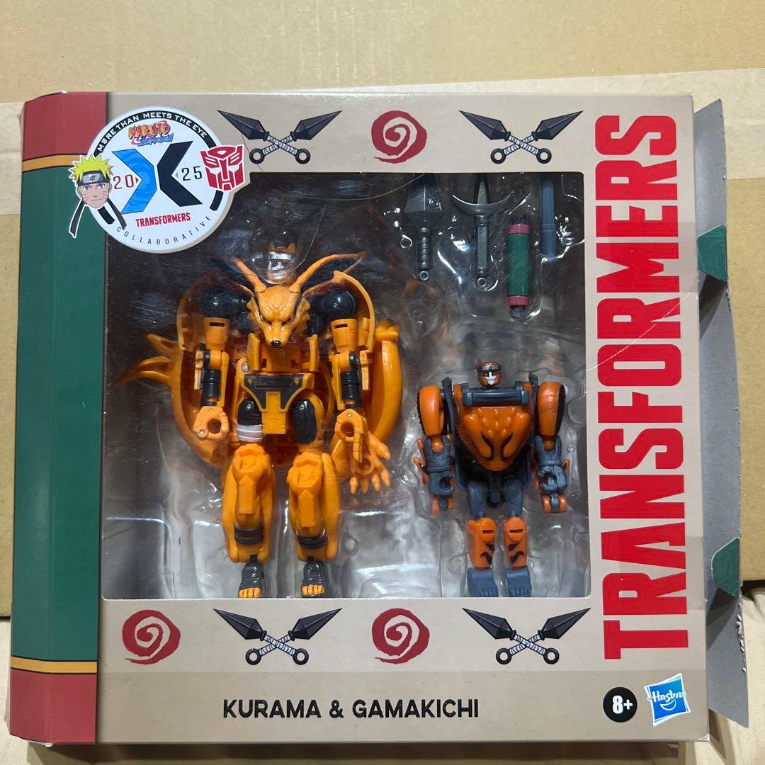 トランスフォーマー x ナルト クラマ ＆ ガマ吉 日本未発売