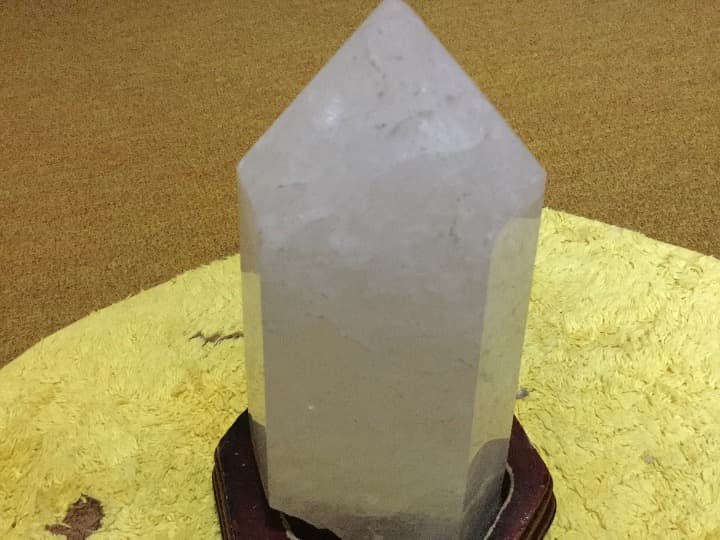 ブラジル産六角カットホワイトクオーツ