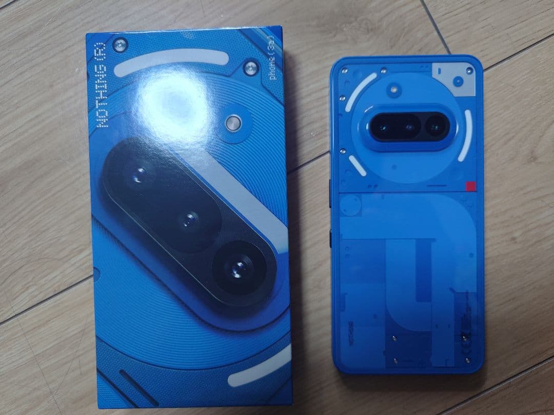 超美品 Nothing Phone (3a) ブルー 本体 8GB/128GB