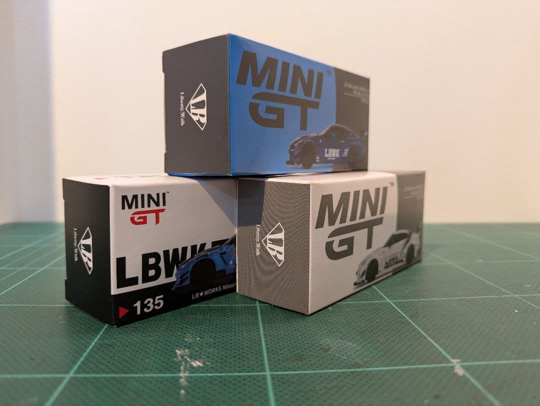 MINIGT 日産 GT-R 3台セット 299 209 135
