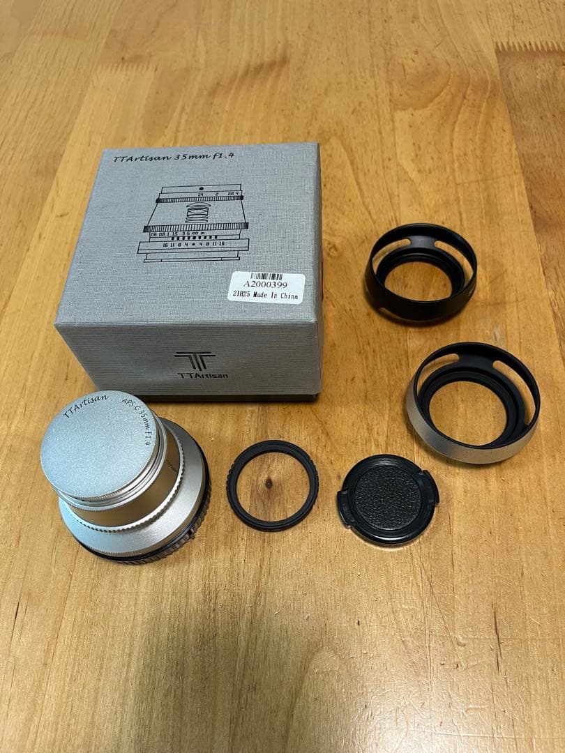 TTArtisan 35mm f/1.4 C シルバー [ニコンZ用]おまけ付
