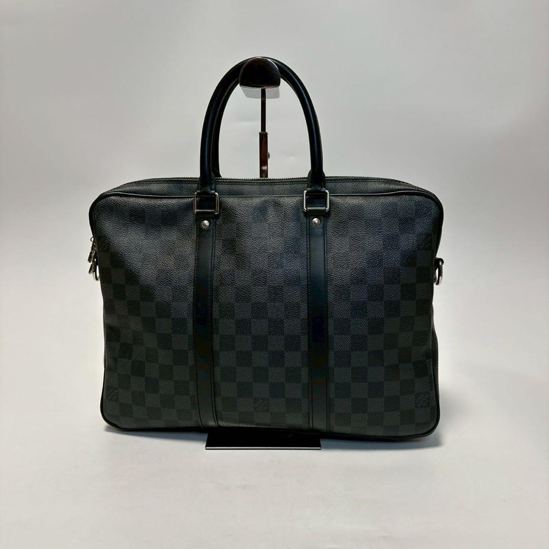 o39【極美品】ICタグ認証　ルイヴィトン　ダミエグラフィット　ポルトドキュマン