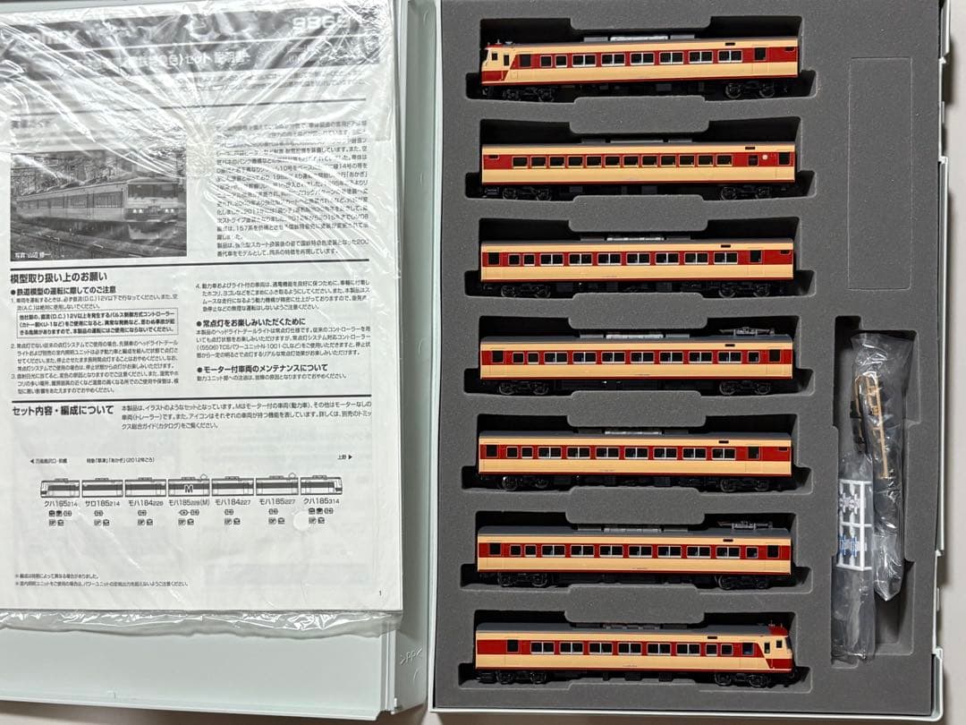 NN3634M　nゲージ TOMIX 98691 185系　国鉄特急色