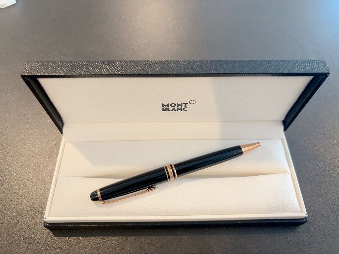 MONT BLANC ボールペン ブラック×ピンクゴールド
