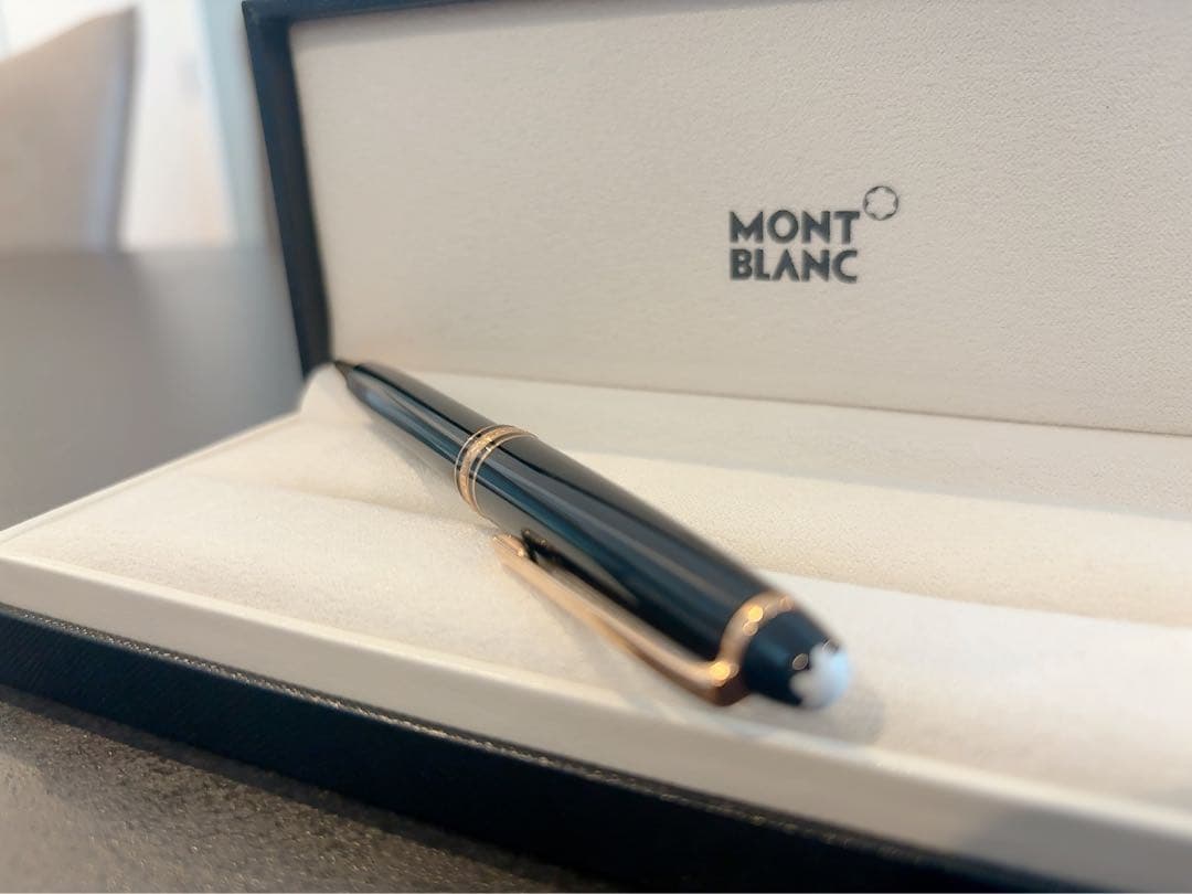 MONT BLANC ボールペン ブラック×ピンクゴールド