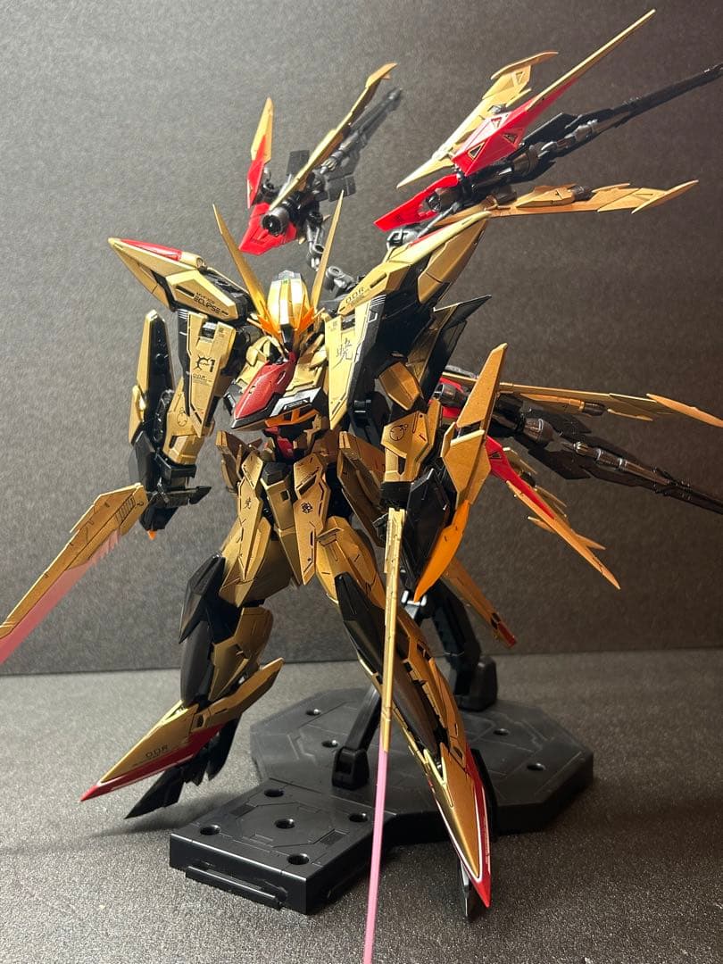 MG エクリプスガンダム&マニューバストライカー　全塗装 完成品 暁カラー