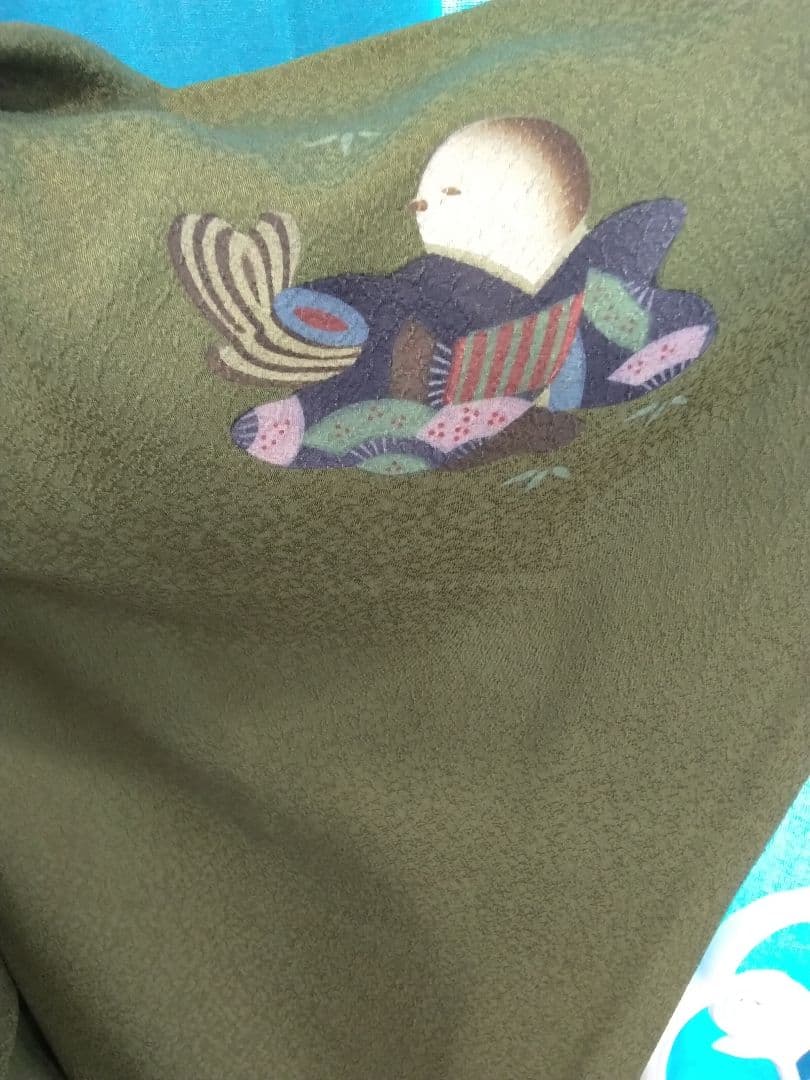 振袖五っ紋振袖成人式、半襟重ね衿、帯締め、襦袢