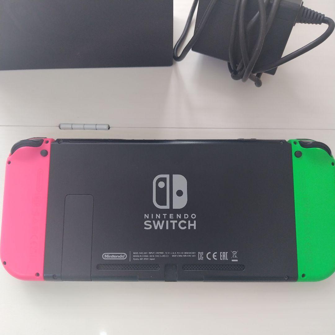 Nintendo Switch 本体 グリーン ピンク
