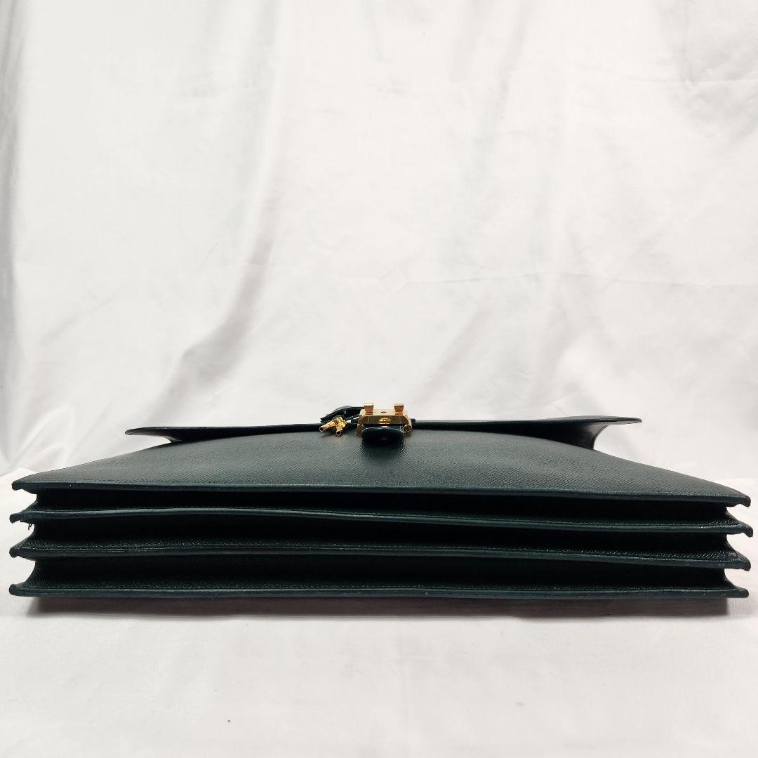 美品 CELLERINI ビジネスバッグ ゴールド金具