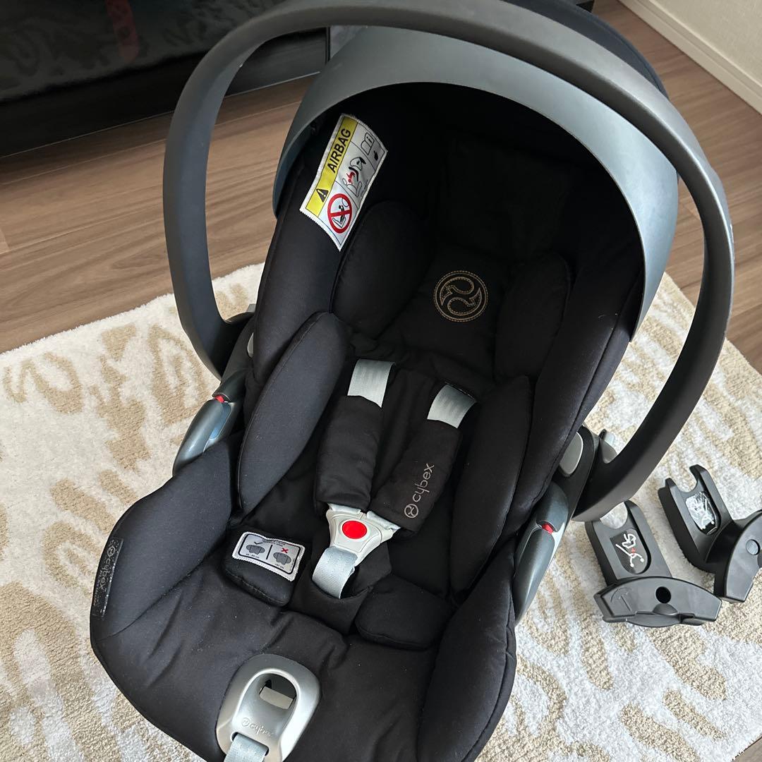 【再値下げ】サイベックス クラウドZ ベビーシートブラック　YOYOアダプター付